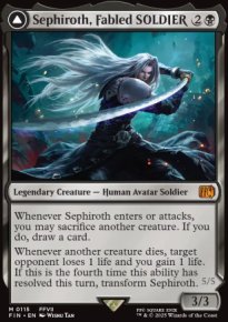 Sephiroth, Fabled SOLDIER - Final Fantasy
