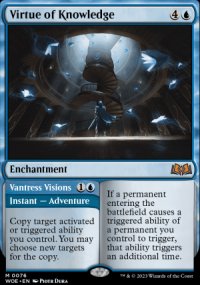 Virtue of Knowledge - Wilds of Eldraine